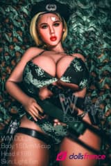 Zoé poupée sexe militaire gros seins 150cm M Wmdolls