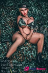 Zoé poupée sexe militaire gros seins 150cm M Wmdolls