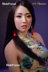 Hermina sexdoll chinoise avec visage en silicone 165cm B 6YE