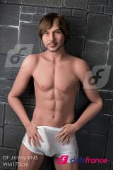 Sex doll homme Jimmy bel étalon châtain 175cm DollsFrance