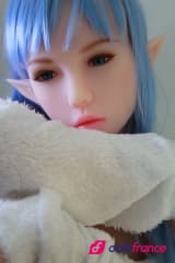 Dora lovedoll elfique cheveux bleus 145cm Fit DollForever