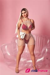 Jessica la poupée sexuelle bimbo grosses cuisses 156cm IronTech