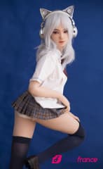 Lin Yin la poupée en silicone d’étudiante vierge 158cm SinoDoll