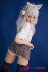 Lin Yin la poupée en silicone d’étudiante vierge 158cm SinoDoll