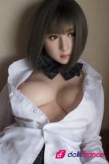 Poupée réelle asiatique silicone Misato Shinohara 160cm Gynoid