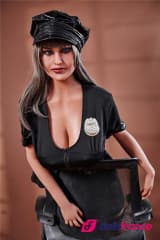 Monica sexdoll de policière vicieuse 163cm+ G IronTech 