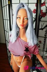 Incroyable Abbey sex doll de charme 141cm YLdoll