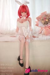 Petite poupée sexuelle soumise Mina 140cm D-cup WMdolls