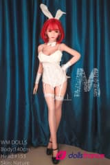Petite poupée sexuelle soumise Mina 140cm D-cup WMdolls