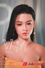 Luce sexdoll réelle asiatique visage silicone 163cm C WMdolls