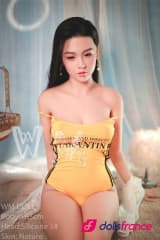 Luce sexdoll réelle asiatique visage silicone 163cm C WMdolls