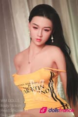 Luce sexdoll réelle asiatique visage silicone 163cm C WMdolls