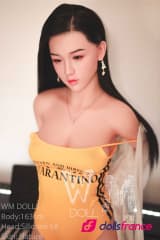 Luce sexdoll réelle asiatique visage silicone 163cm C WMdolls