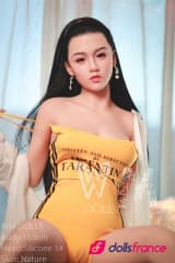 Luce sexdoll réelle asiatique visage silicone 163cm C WMdolls