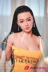 Luce sexdoll réelle asiatique visage silicone 163cm C WMdolls