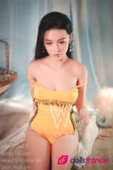 Luce sexdoll réelle asiatique visage silicone 163cm C WMdolls