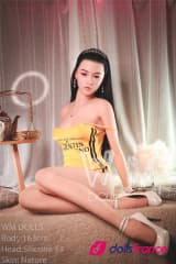 Luce sexdoll réelle asiatique visage silicone 163cm C WMdolls