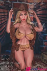 Léa sex doll soumise avec poitrine pénétrable 155cm L-cup WMDolls