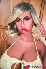 Estelle sex doll avec orifices dans les seins 155cm L-cup WMdolls