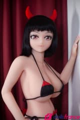 Sex doll Azazel diablotin aux yeux manga 135cm Fit DollForever