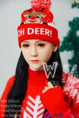 Joyeuse poupée sexuelle visage silicone Mei 163cm C WMdolls
