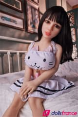 Mini sex doll Rebecca gros seins 105cm IronTech