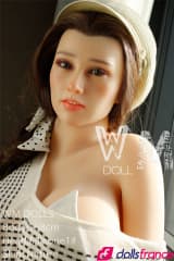 Sex doll de plaisir Fannie visage silicone 168cm F WMdolls