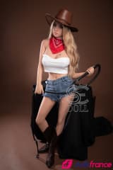 Sexdoll réelle Jenny jolie cowgirl 158cm D SEDoll