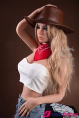 Sexdoll réelle Jenny jolie cowgirl 158cm D SEDoll