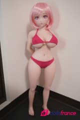 Mini-doll Shiori 80cm cheveux roses DH168