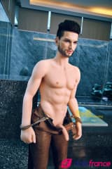 Sexdoll masculine réaliste Kelvin séducteur 162cm IronTech 