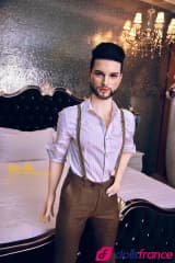 Sexdoll masculine réaliste Kelvin séducteur 162cm IronTech 