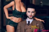 Sexdoll masculine réaliste Kelvin séducteur 162cm IronTech 