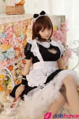 Lamu jolie sexdoll soumise aux yeux bleus 156cm D WMdolls