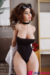 Jess la sexdoll de petite taille visage fantaisiste de 141cm D-cup WMdolls