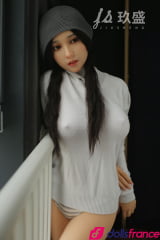 Chen jeune sexdoll lesbienne asiatique à gros seins 150cm Jiusheng
