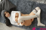 Chen jeune sexdoll lesbienne asiatique à gros seins 150cm Jiusheng