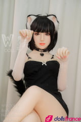 Naomi la sex doll cosplay de chat à gros seins 158cm D WMDolls