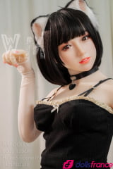 Naomi la sex doll cosplay de chat à gros seins 158cm D WMDolls