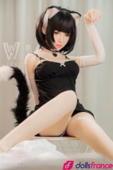 Naomi la sex doll cosplay de chat à gros seins 158cm D WMDolls