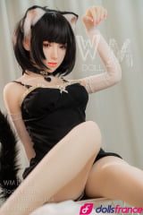 Naomi la sex doll cosplay de chat à gros seins 158cm D WMDolls