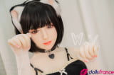 Naomi la sex doll cosplay de chat à gros seins 158cm D WMDolls