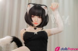 Naomi la sex doll cosplay de chat à gros seins 158cm D WMDolls