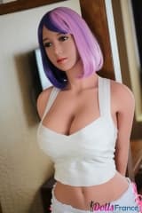 Akiko la poupée aux cheveux violets 168cm