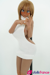 Mini-doll manga Akane bronzée 90cm bonnet E IROKEBIJIN DollHouse168