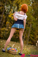 Lexi sexdoll rousse naturelle 160cm A-cup WMDolls