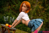 Lexi sexdoll rousse naturelle 160cm A-cup WMDolls