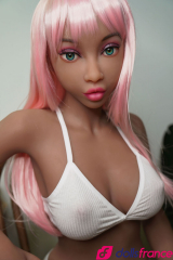 Petite Sexdoll réelle bronzée Selena 145cm Fit DollForever