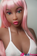 Petite Sexdoll réelle bronzée Selena 145cm Fit DollForever