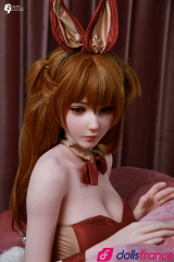 Luxueuse sexdoll silicone asiatique Ada 160cm Gynoid 